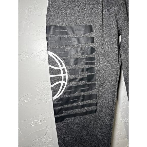 NBA basketball jogger sweatpants mens medium lounge comfort athleisure workout - Picture 3 of 11